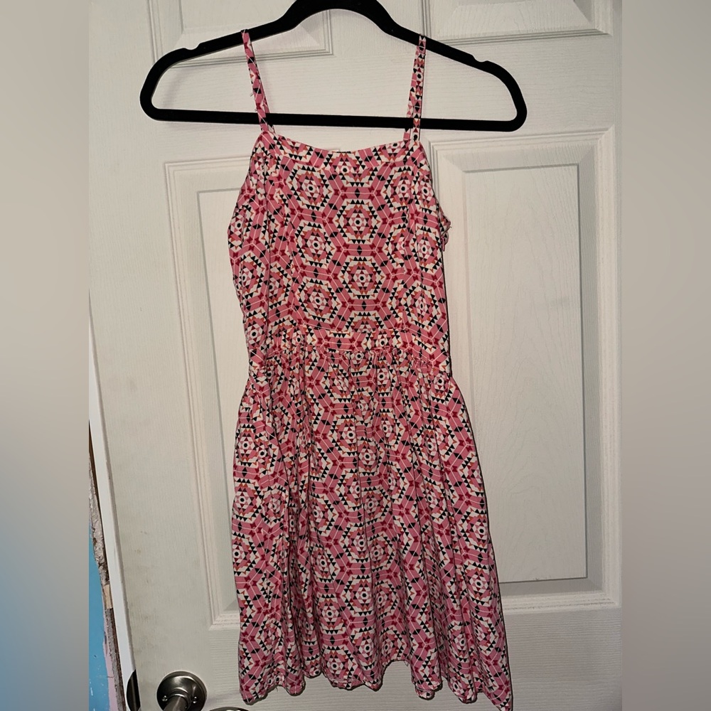 Geometric design dress